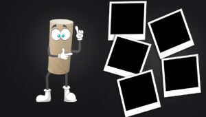 Rotoli di carta igienica vuoti riutilizzati per creatività e progetti fai-da-te.