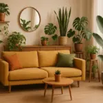 Come abbinare le piante da interno al tuo arredo? Idee creative per un effetto wow nel salotto