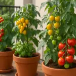 Coltivare pomodori in vaso su balcone: migliori varietà e il trucco per una resa sorprendente