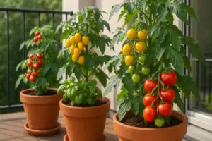 Coltivare pomodori in vaso su balcone: migliori varietà e il trucco per una resa sorprendente