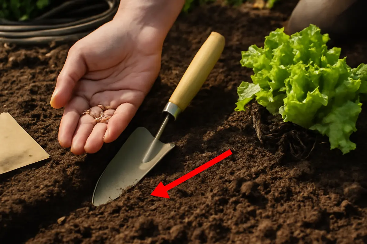 Seminare insalata in piena terra: evita carenze di crescita con questo errore comune