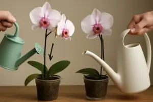 Quale annaffiatoio usare con le orchidee? Evita il ristagno d’acqua grazie a questo consiglio
