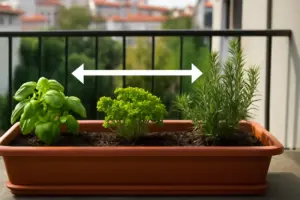Qual è la distanza ideale per piantare aromatiche sul balcone? Eviti malattie e favorisci crescita rigogliosa