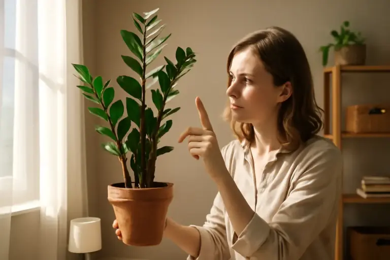 Come scegliere la posizione ideale per la zamioculcas? Luce, spazi e segreti per farla crescere