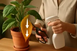 Come trattare le foglie ingiallite delle piante d’appartamento? Soluzioni rapide prima che cadano