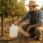 Come irrigare i frutteti nei periodi di siccità? Risparmia acqua mantenendo l’umidità ideale con una tecnica poco diffusa