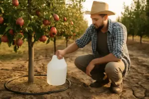 Come irrigare i frutteti nei periodi di siccità? Risparmia acqua mantenendo l’umidità ideale con una tecnica poco diffusa