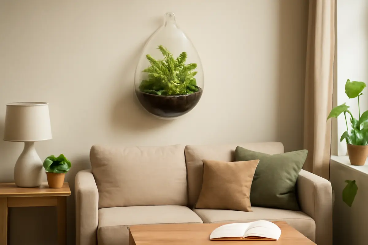 Terrarium a parete: trucchi che valorizzano spazi piccoli senza rinunciare al verde