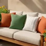 Come scegliere cuscini da giardino abbinati alle fioriere? I consigli per evitare stili in contrasto