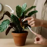 Calathea e foglie arricciate: segno di clima sbagliato? Come riportare la pianta al meglio