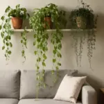 Decorare con piante pendenti: il segreto per un effetto cascata che non si sporca facilmente