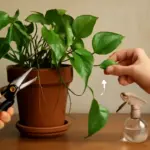 Pothos con radici aeree: è normale o va potato? Il trucco per stimolare nuove foglie