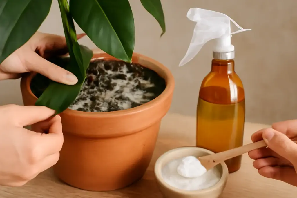 Come riconoscere e prevenire la muffa bianca sul terriccio? Soluzioni naturali per salvare le radici