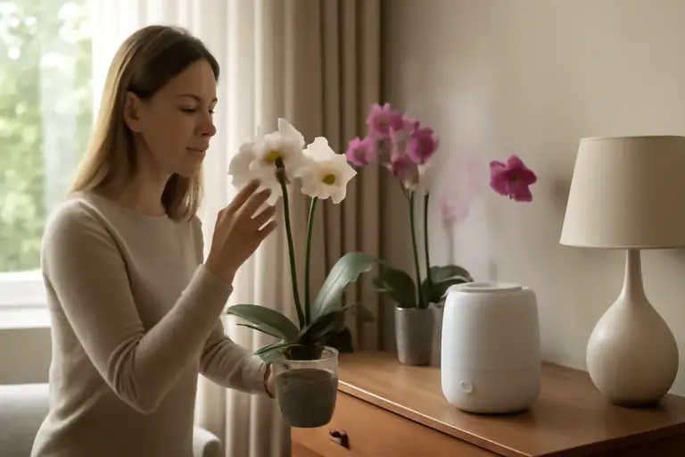 Posizionare orchidee in casa: come ottenere luce e umidità ottimali senza rovinare l’arredo
