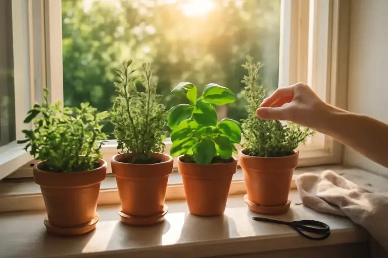 Coltivare erbe aromatiche sul davanzale: la disposizione ideale per sole, profumo e raccolta facile