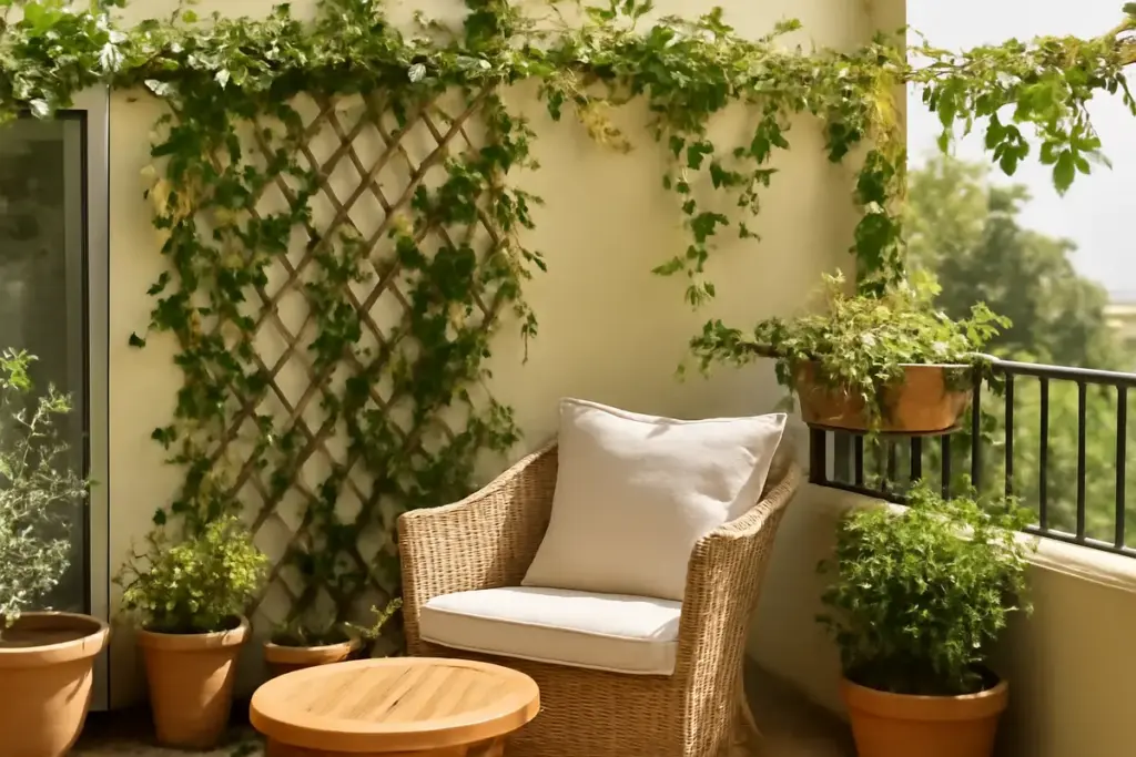 Come valorizzare il terrazzo con piante rampicanti? Idee decorative facili e a prova di spazio