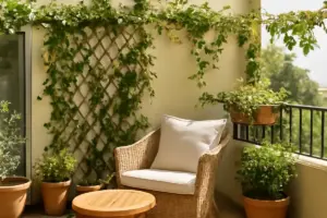 Come valorizzare il terrazzo con piante rampicanti? Idee decorative facili e a prova di spazio