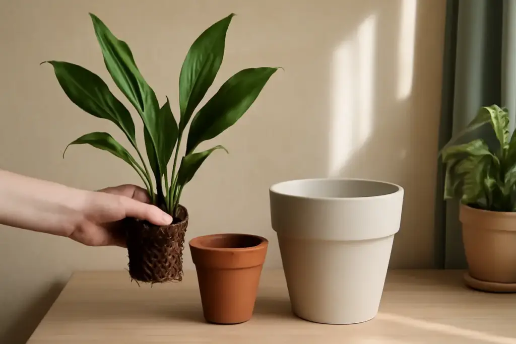 Aspidistra resistente ma lenta: conviene cambiare vaso o basta un nuovo posizionamento?