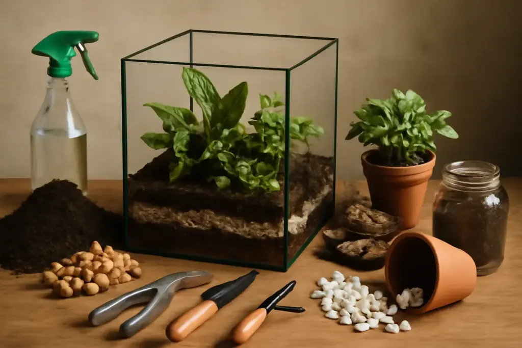 Cosa serve davvero per un terrario fai da te? La lista degli accessori indispensabili