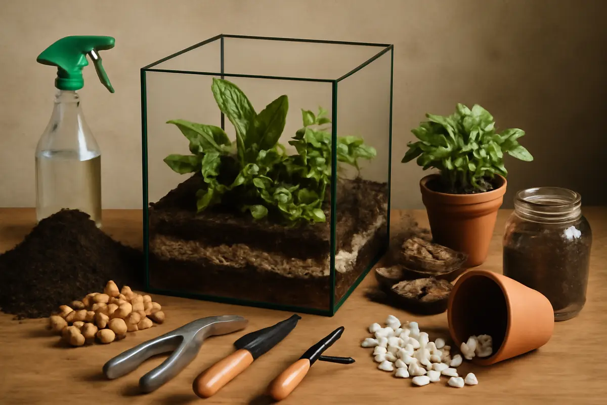 Cosa serve davvero per un terrario fai da te? La lista degli accessori indispensabili