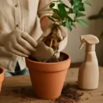 Cura delle radici esposte in vaso: il rimedio pratico che protegge la pianta da stress e secchezza