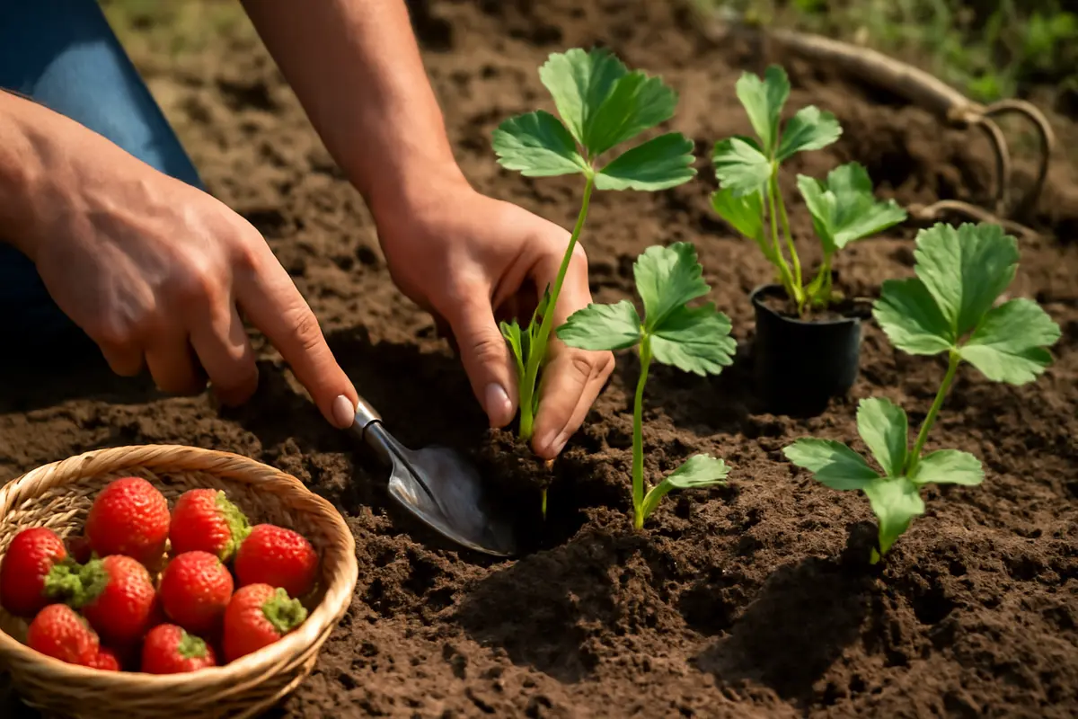 Come piantare le fragole nell’orto? Tecnica semplice per raccogliere frutti dolcissimi a lungo