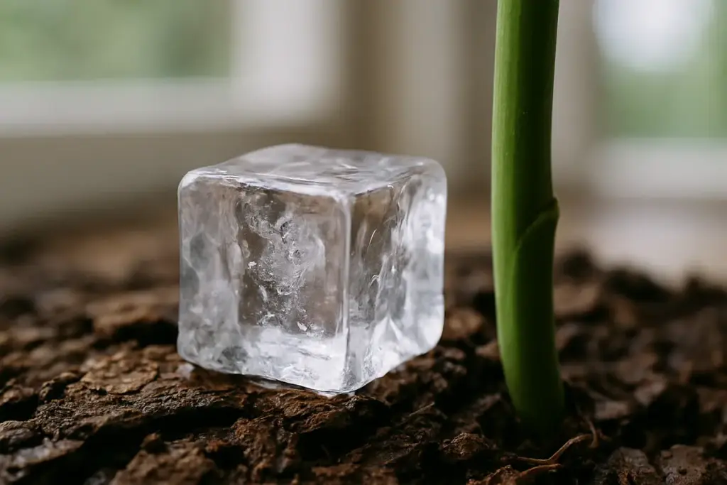 Ghiaccio nelle Orchidee: Come Usarlo Correttamente per Innaffiare
