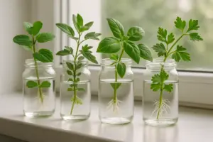 Talee in Acqua e Zucchero: Come Farle Radicare Velocemente