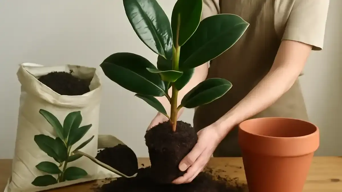 Ficus elastica che perde una foglia dopo essere stato spostato: perché conviene osservare prima di cambiare tutto
