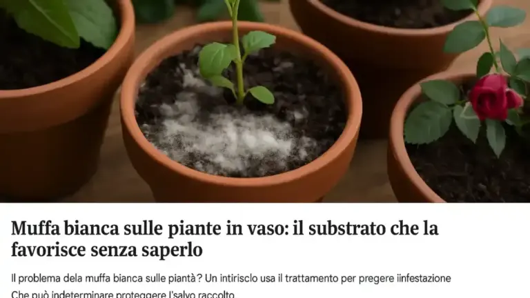 Substrato compattato in superficie: perché rompere solo la crosta non risolve sempre il problema nel vaso